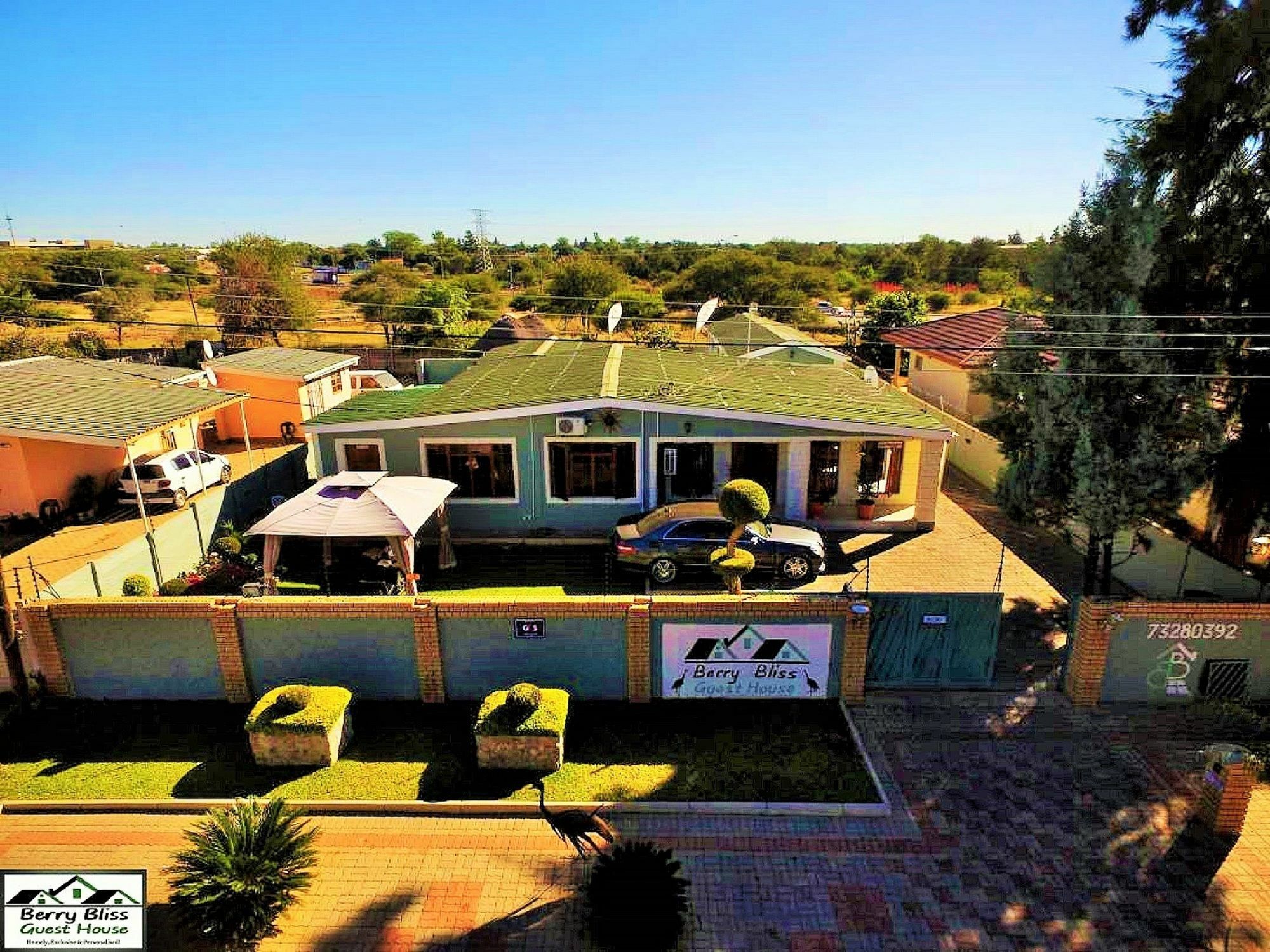 Berry Bliss Guest House Gaborone Exteriér fotografie